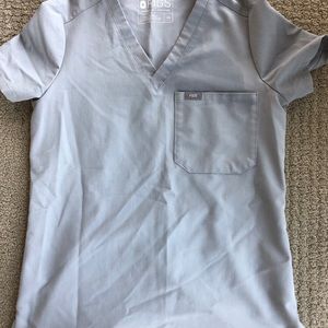 FIGS slate Grey scrub set- xs